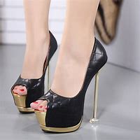 Image result for Peep Toe 16Cm