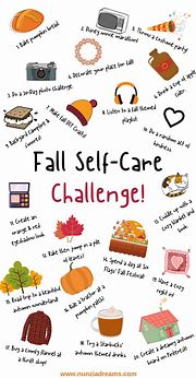 Image result for Autumn Self Care Tips Printable
