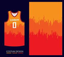 Image result for NBA Orange Jersey
