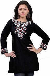 Image result for Indian Cotton Tunic Tops for Women