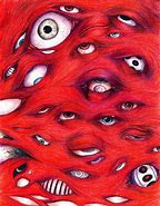 Image result for Scary Drawings Weird Core