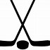 Image result for Hockey Stick and Puck Outlines