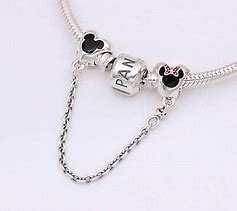 Image result for Pandora Safety Chain Mickey Mouse Lock