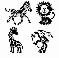 Image result for Baby Animal Stencils