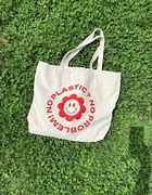 Image result for Plastic Bags to Reusable Bag Visual
