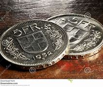 Image result for Swiss 5 Coins