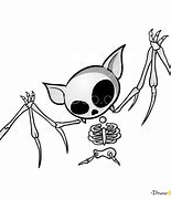 Image result for Bat Skeleton Drawing