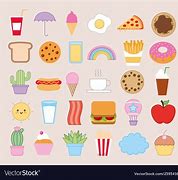 Image result for Aesthetic Food Emojis