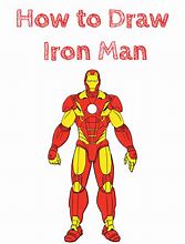 Image result for How to Draw Iron Man Symbol