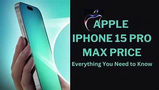 Image result for iPhone 15 Pro Max Price