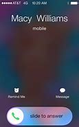Image result for Receiving Call Options iPhone 6