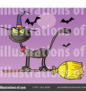 Image result for Vintage Halloween Cat Clip Art