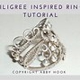 Image result for Make Wire Filigree Rings