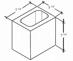 Image result for 6X8 CMU Block