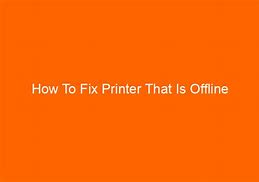 Image result for Brother Printer Offline Fix