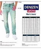 Image result for Denizen Jeans Size Chart
