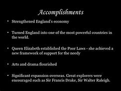 Image result for Queen Elizabeth 1 Accomplishments