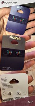 Image result for Rainbow Claire's Earrings