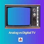 Image result for Analog vs Digital TV