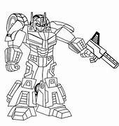 Image result for Robot Shooting Lasers Drawing