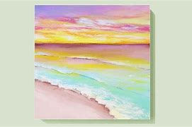 Image result for Acrylic Beach Painting Tutorials