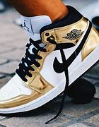 Image result for Jordan 1 White Gold Outfit