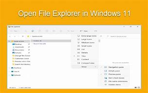 Image result for How to Open File Explorer