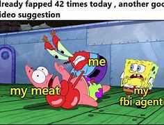 Image result for Spongebob FBI Meme