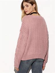 Image result for A New Day Sweater V-Neck Pink