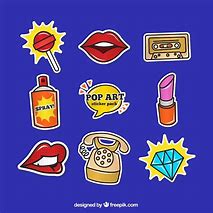 Image result for Pop Art Laptop Stickers