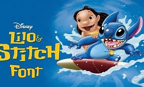 Image result for Lilo Stitch Font