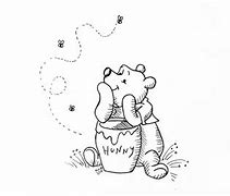 Image result for Winnie the Pooh Outline Honey