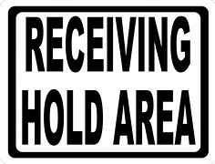 Image result for Hold Area Sign