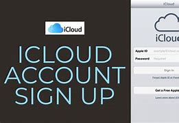 Image result for iCloud Sign Up