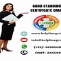 Image result for Good Standing Certificate Format
