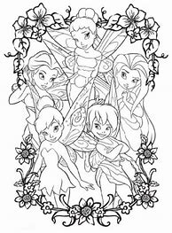 Image result for Tinkerbell Characters Coloring Pages