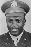 Image result for Jackie Robinson in Military Uniform