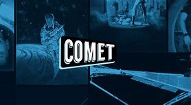 Image result for Comet TV Logo with Flying Saucer