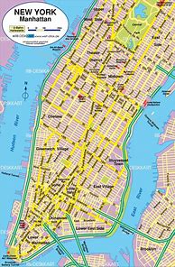 Image result for Mapa Manhattan