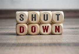 Image result for SHUTDOWN