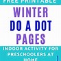 Image result for Winter Dot Painting Printable