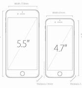 Image result for iPhone 6s Plus Size in Hand