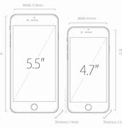 Image result for iPhone 6s and iPhone 7 Size