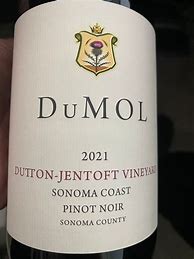 Image result for DuMOL Pinot Noir Ryan Jentoft
