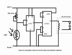 Image result for Light-Activated Switch Circuit Diagram