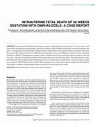 Image result for Intrauterine Fetal Death Anencephaly