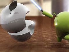 Image result for Apple vs Android Pic
