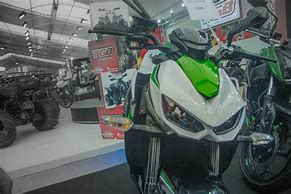 Image result for Kawasaki Electric Motorcycle