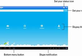 Image result for Skype Main Screen On Tablet Galaxy
