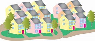 Image result for Housing Estate Cartoon